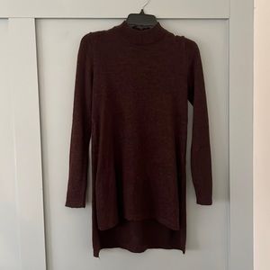 H&M Marroon Turtleneck Sweater dress size XS
